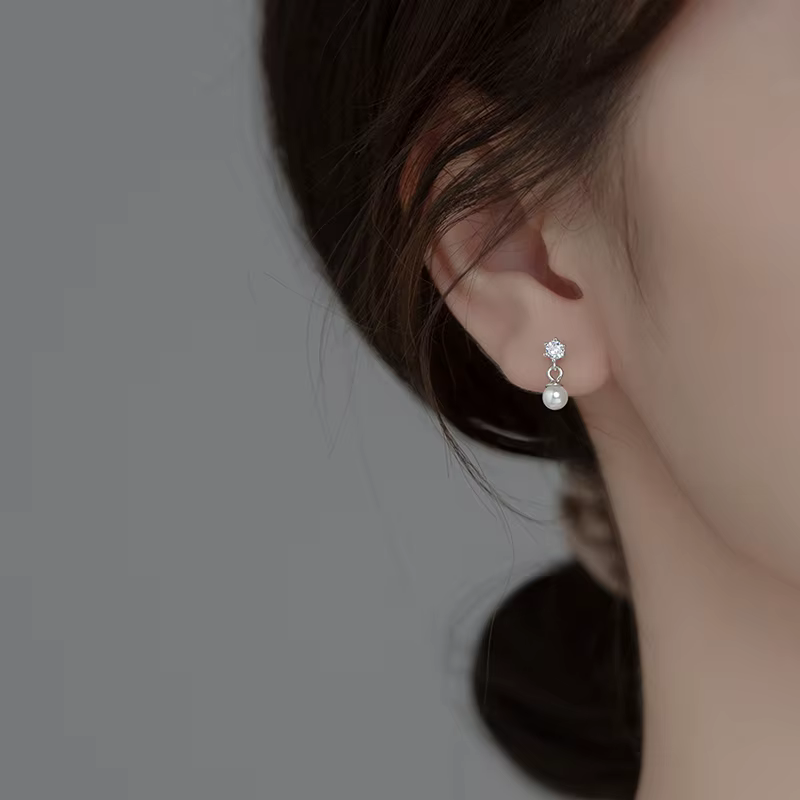 SOFTPIG – boucles d'oreilles en argent Sterling 925 véritable pour femmes