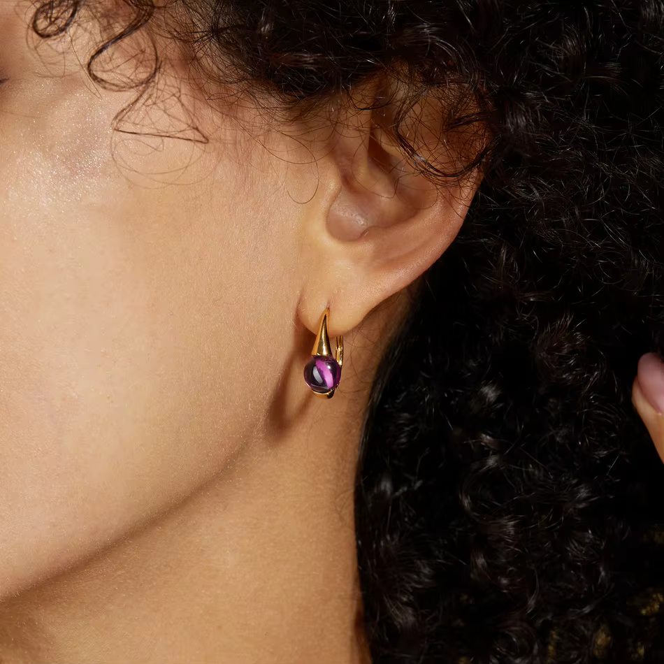 Boucles d'oreilles pendantes en argent regardé 925 pour femme