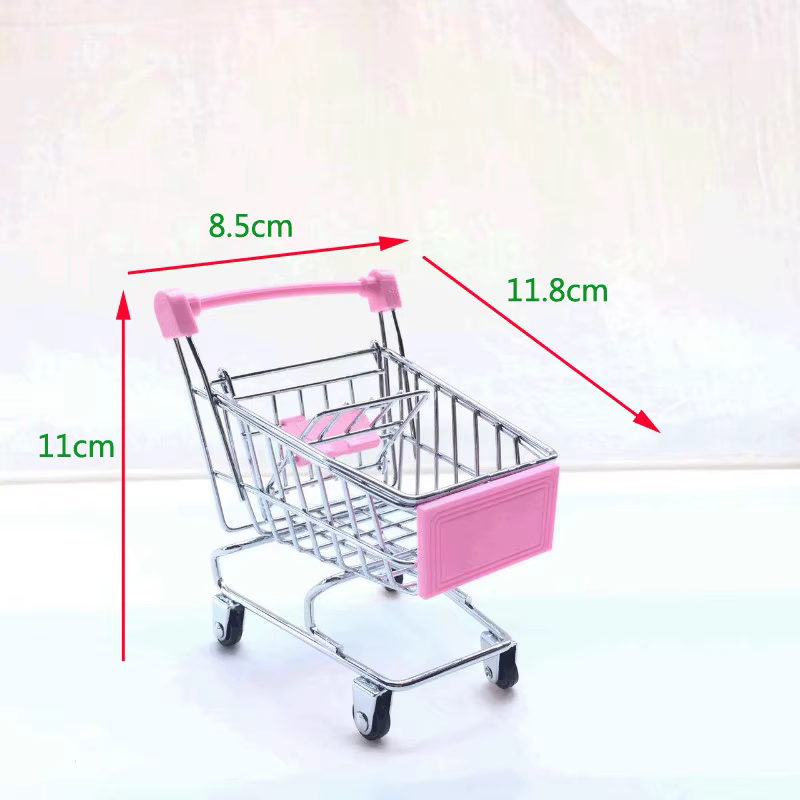 Mini chariot de supermarché 1:48