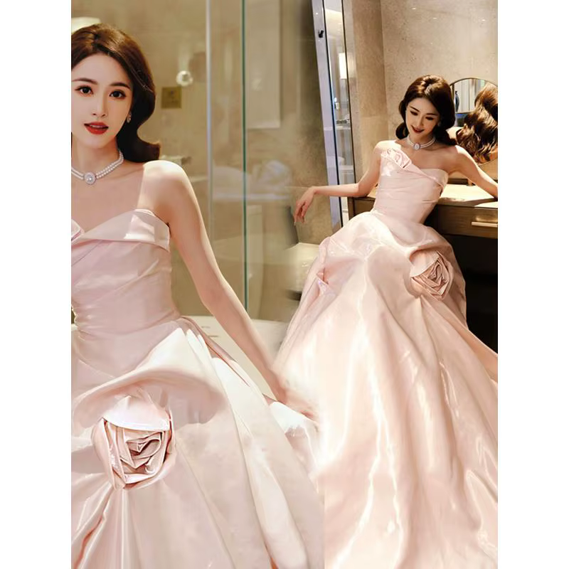 Robe de mariée Rose 3d