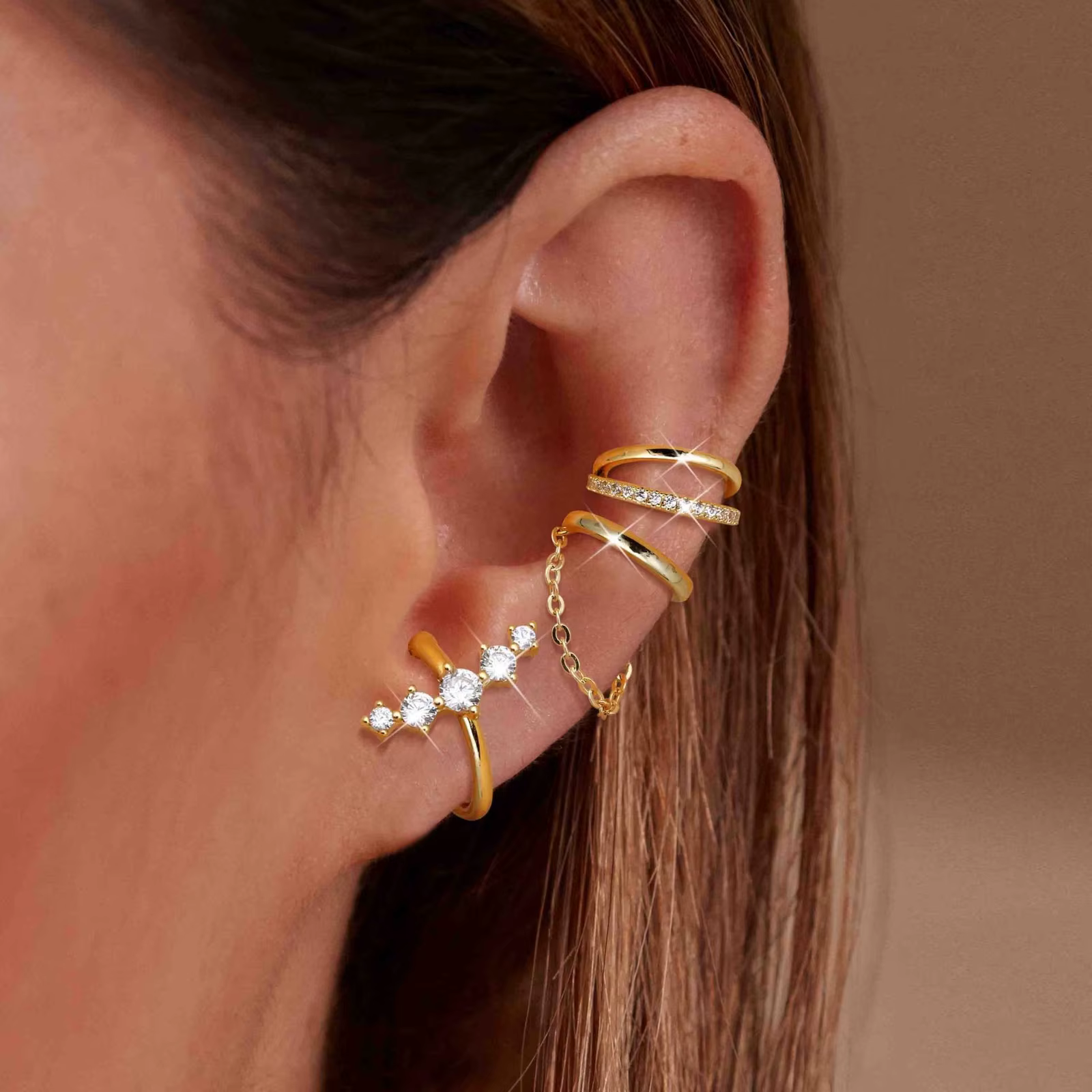 Manchettes d'oreille pour femmes