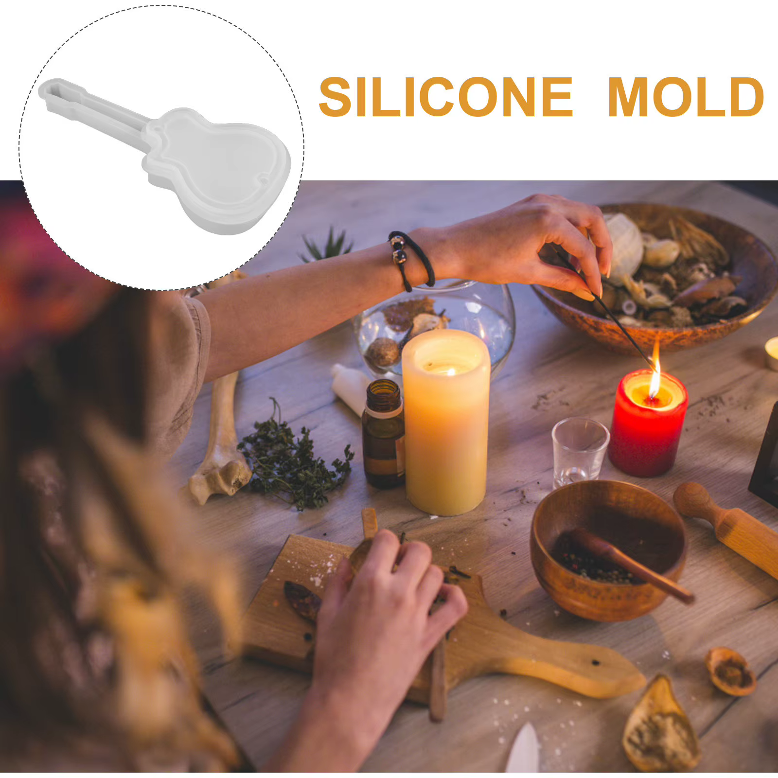 1 ensemble de moules en silicone pour la fabrication de bijoux