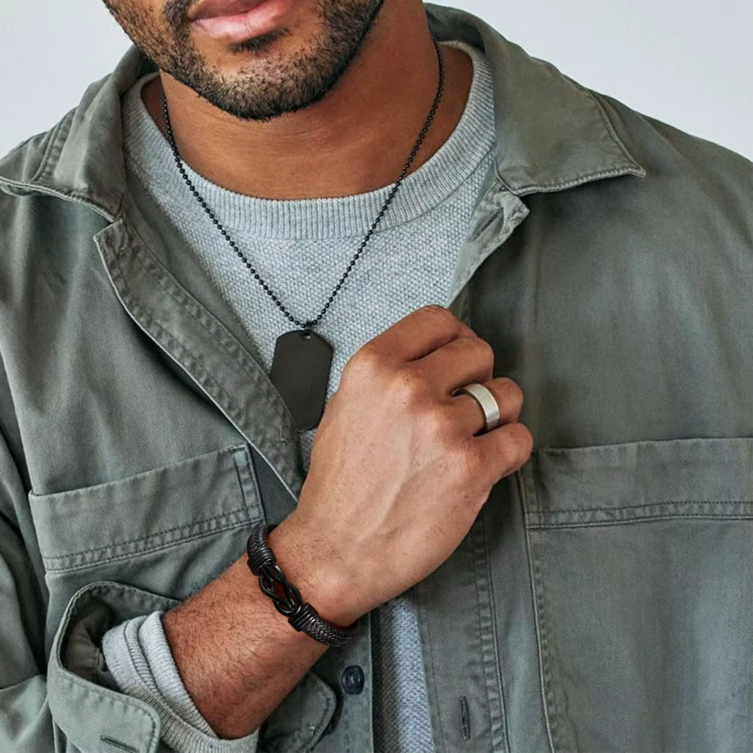 Cadeaux pour hommes Bracelet noeud cadeau de Noël
