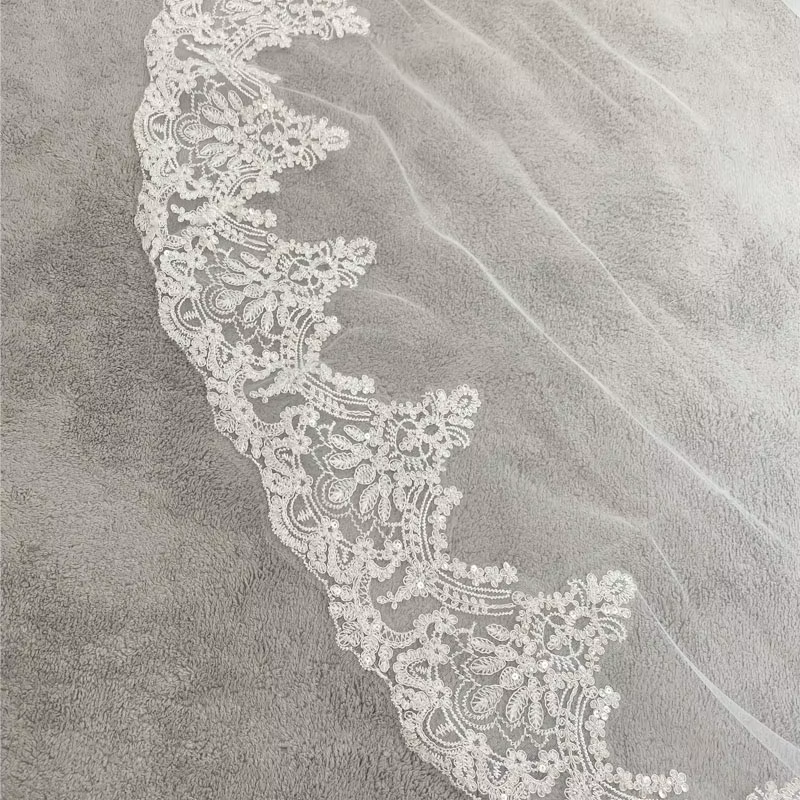 Veils De mariée cathédrale blanc/ivoire