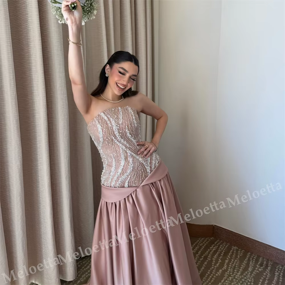 Robe de soirée de luxe personnalisée de haute qualité