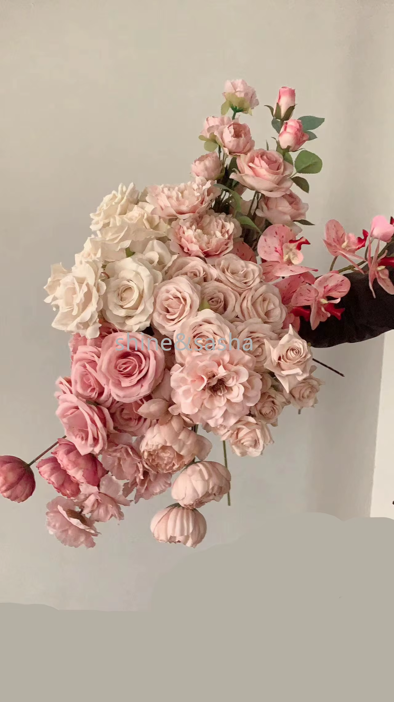 Décor de mariage Rose poussiéreux