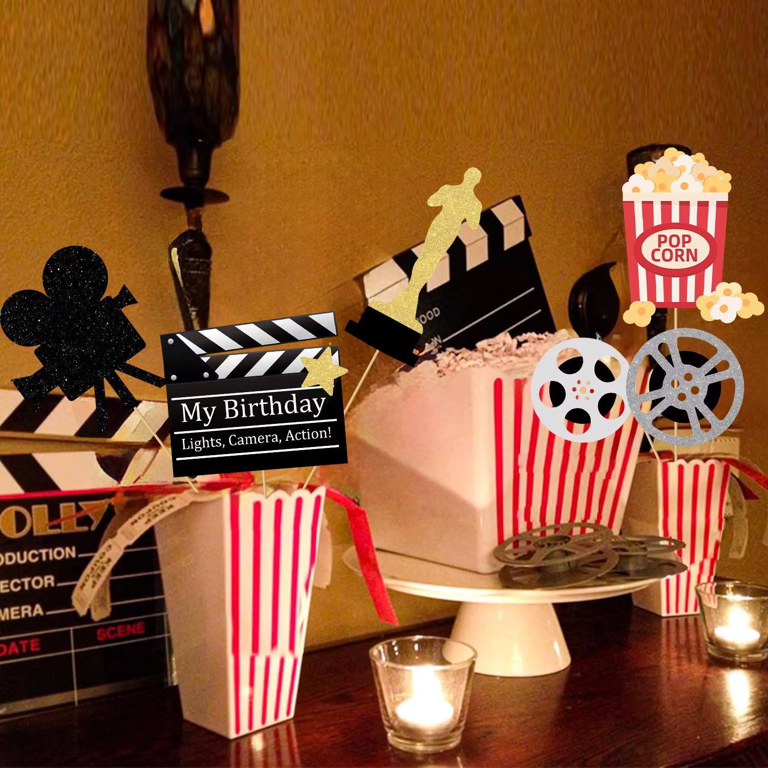 Accessoires Photo créatifs sur le thème du film Oscar