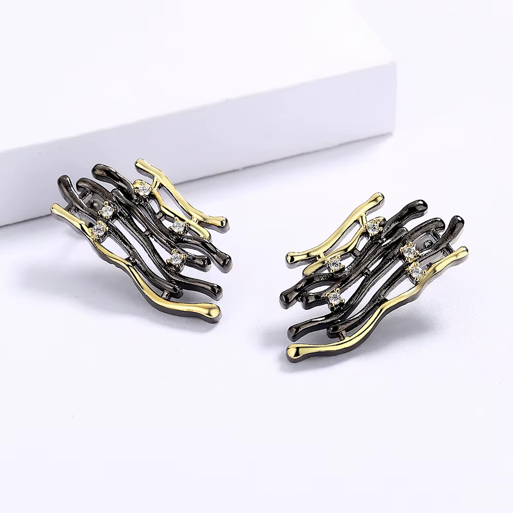 Boucles d'oreilles en argent 925 pour femmes