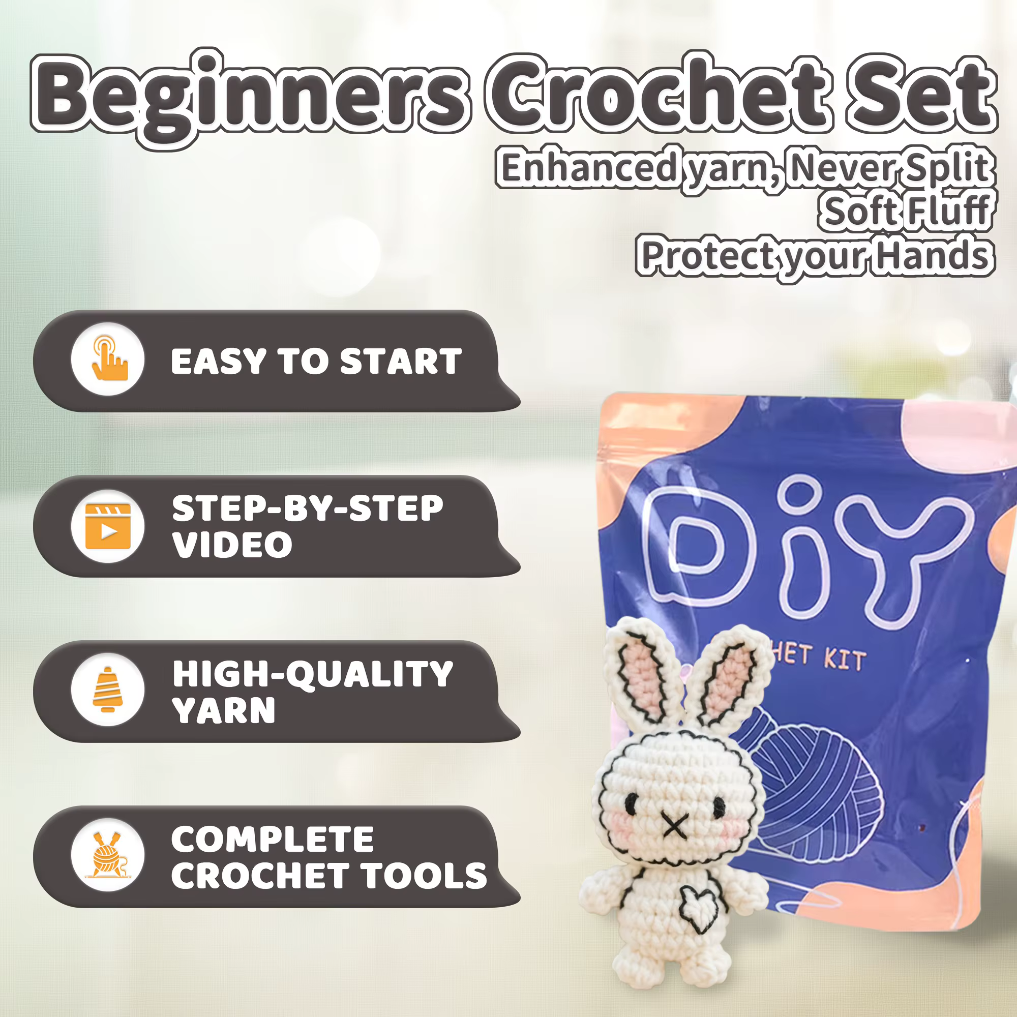 Kit d'animaux au Crochet