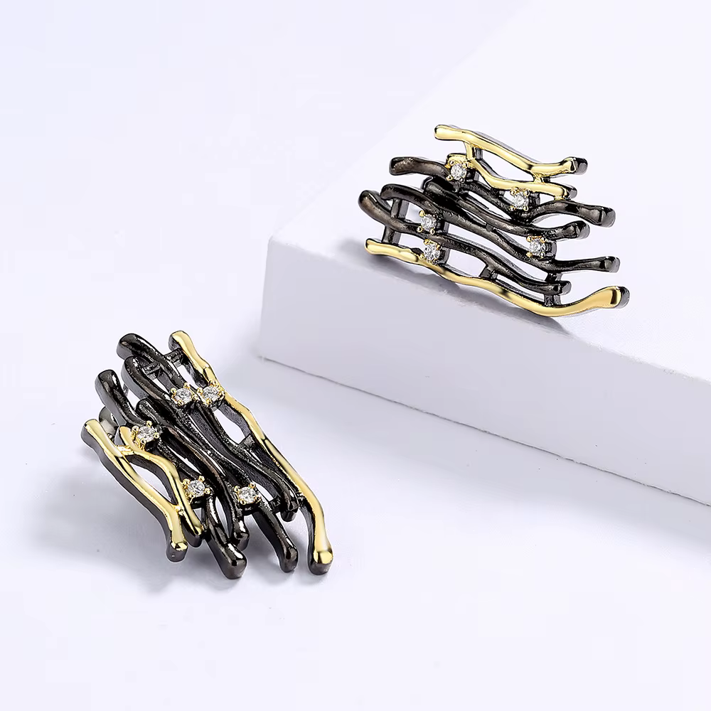 Boucles d'oreilles en argent 925 pour femmes