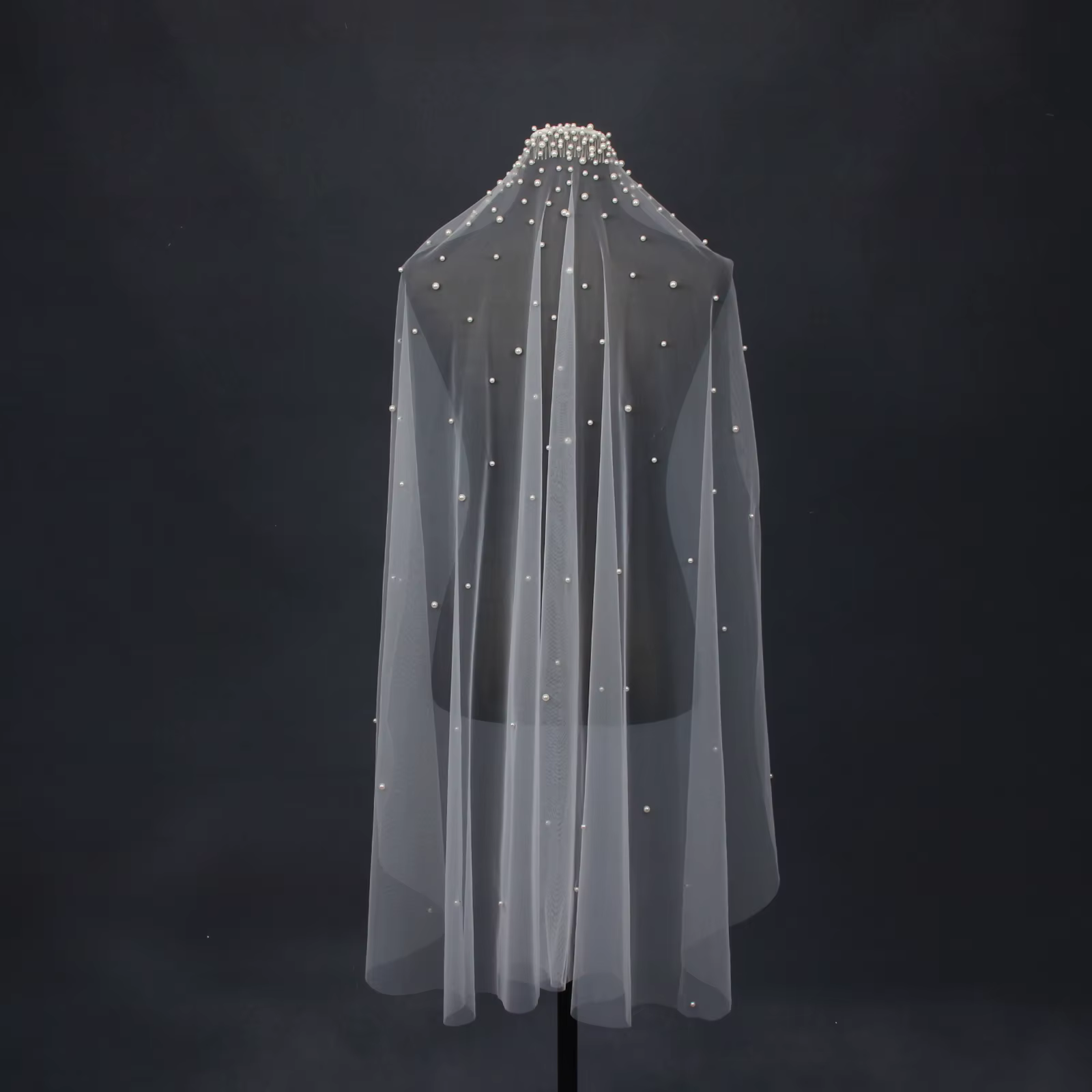Voiles de mariée V180 en perles