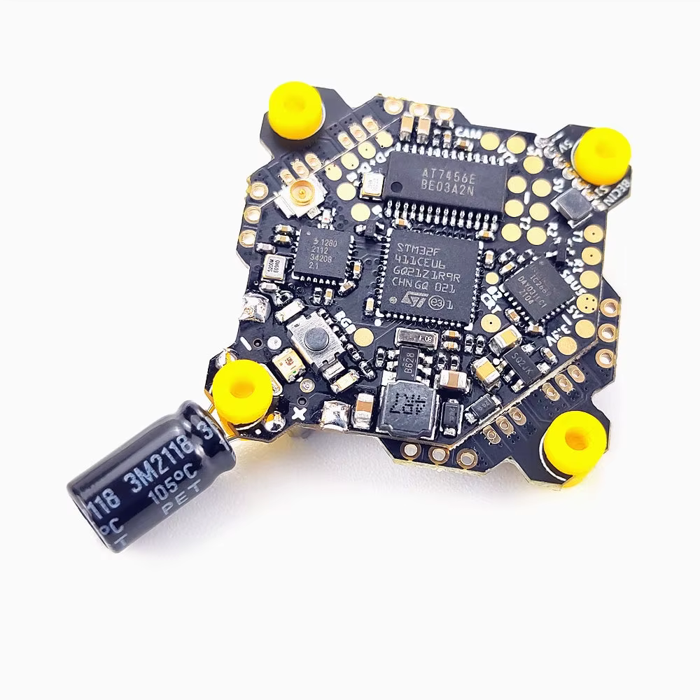 DarwinFPV F411 AIO contrôleur de vol Whoop Blheli_S Betaflight F4 15A OSD BEC BL_S 1-3S 4In1 ESC pour Drone RC course FPV