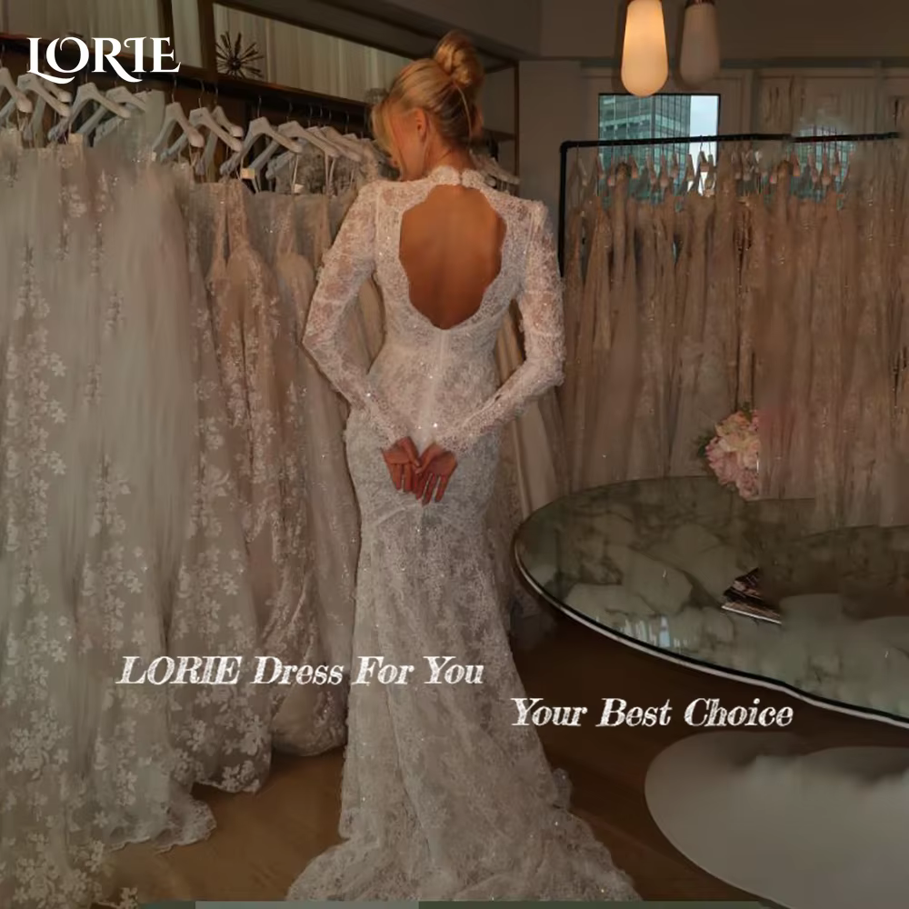 LORIE – robe de mariée sirène en dentelle pour femmes