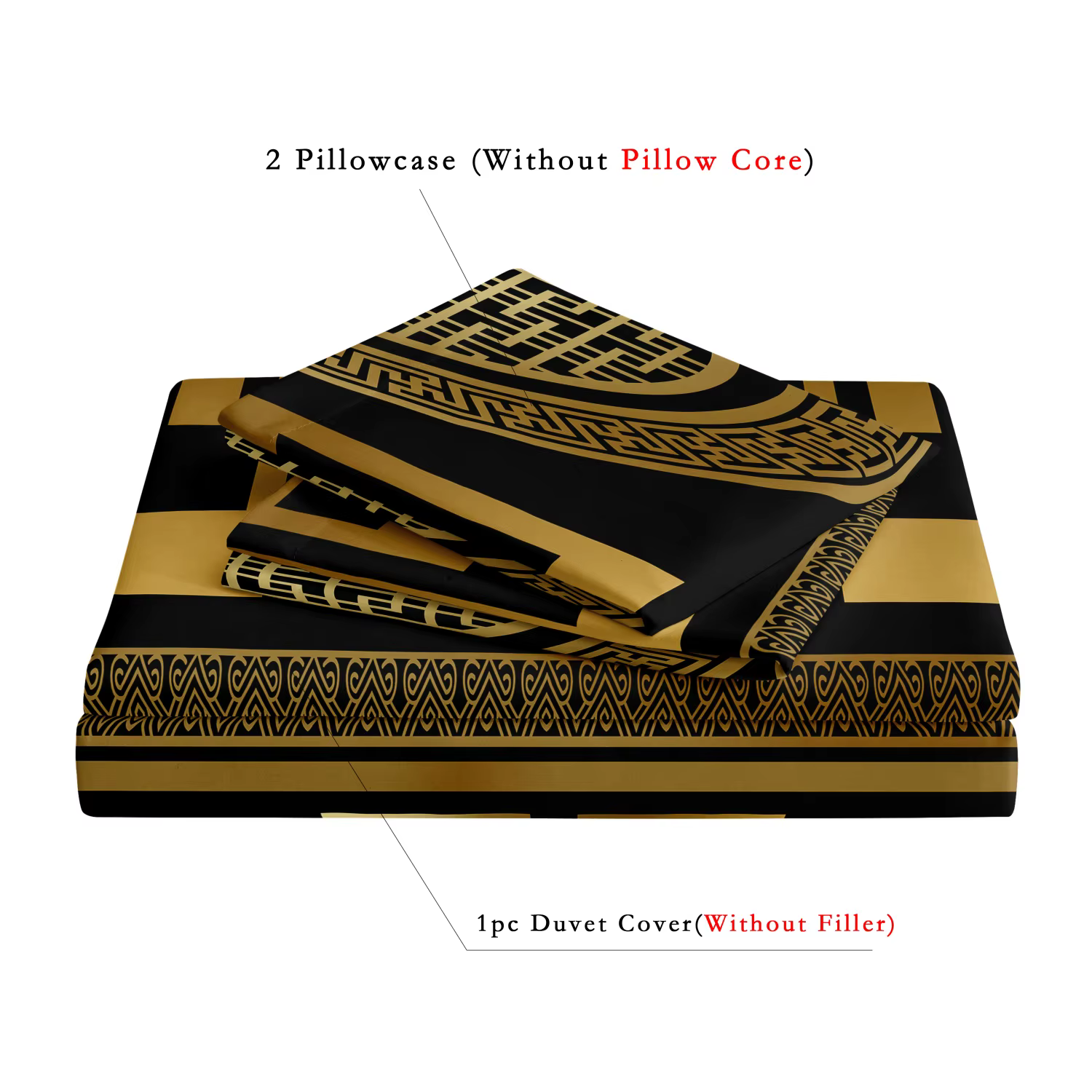 Ensemble de 3 pièces de luxe