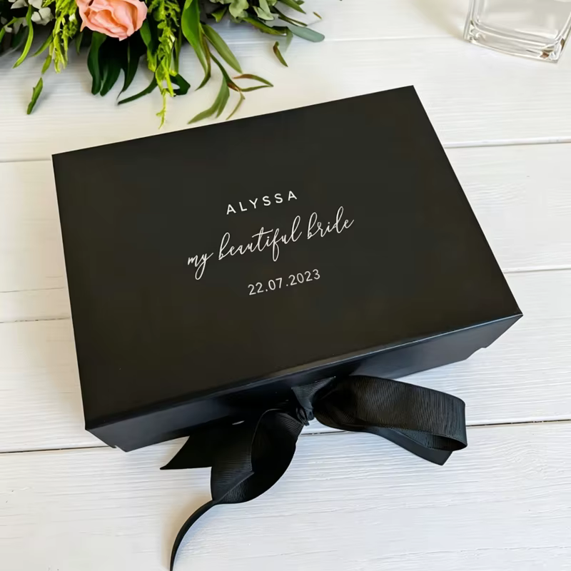 Boîtes cadeaux personnalisées pour mariage