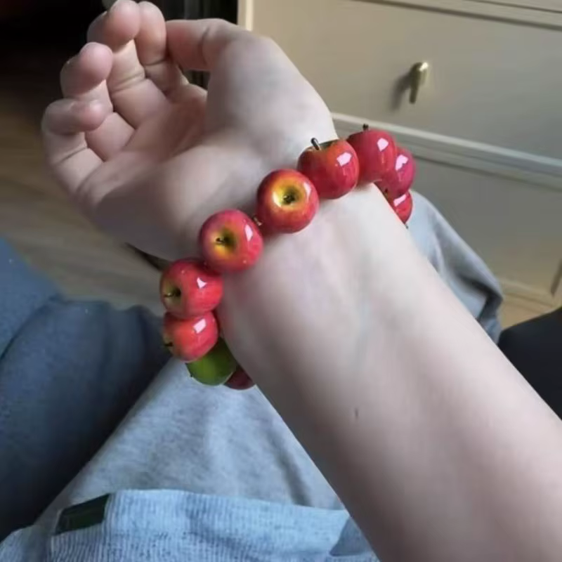 ☺ Bracelet perlé créatif en forme de fruits