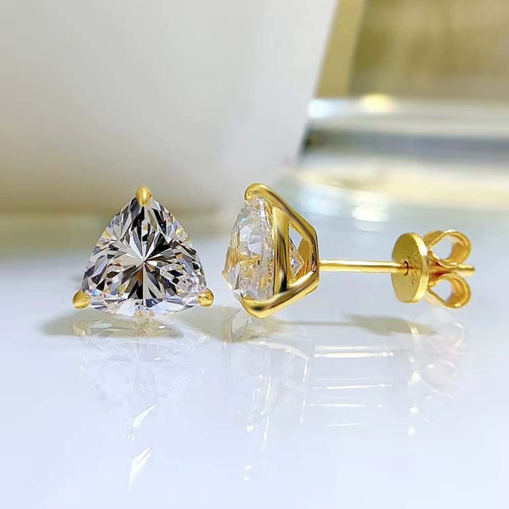Boucles d'oreilles en argent Sterling 925 véritable