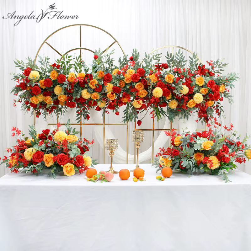 Décor d'arrière-plan d'arc de mariage