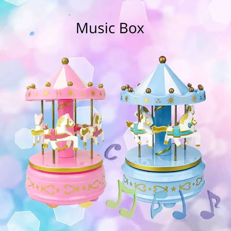 Carrousel de luxe, boîte à musique