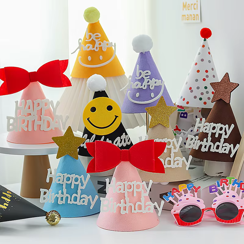 Chapeau d'anniversaire pour bébé