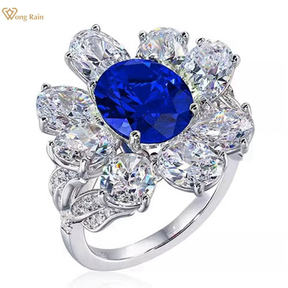 Wong Rain – bague en argent Sterling 925 pour femmes