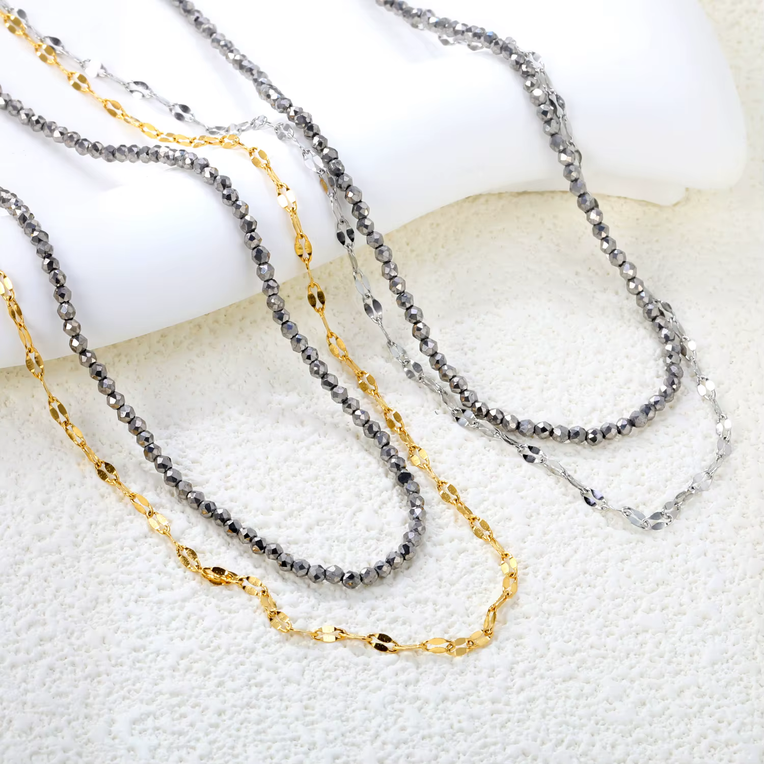 LUXUSTEEL – pendentif en acier inoxydable pour femmes