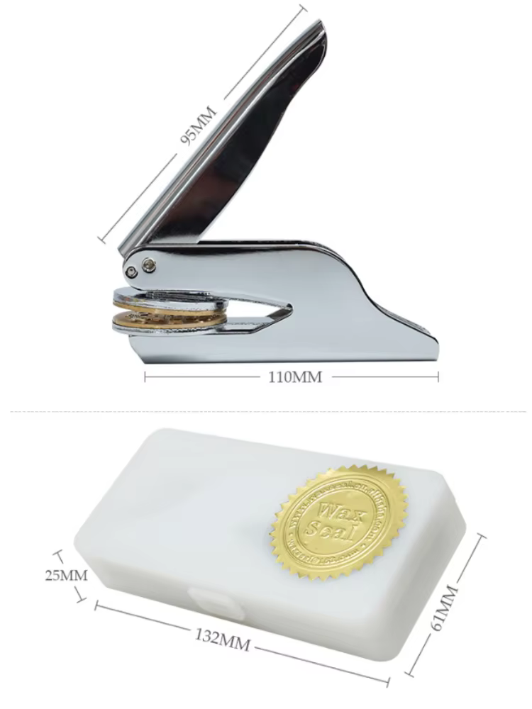 Timbre en relief personnalisé