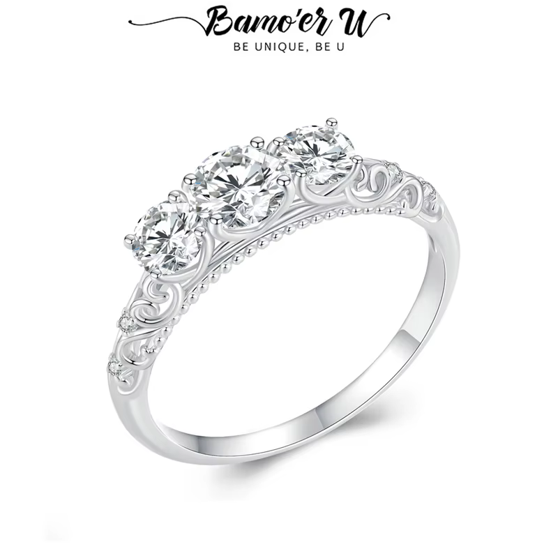 Bamoer – bague en argent Sterling 925 pour femmes