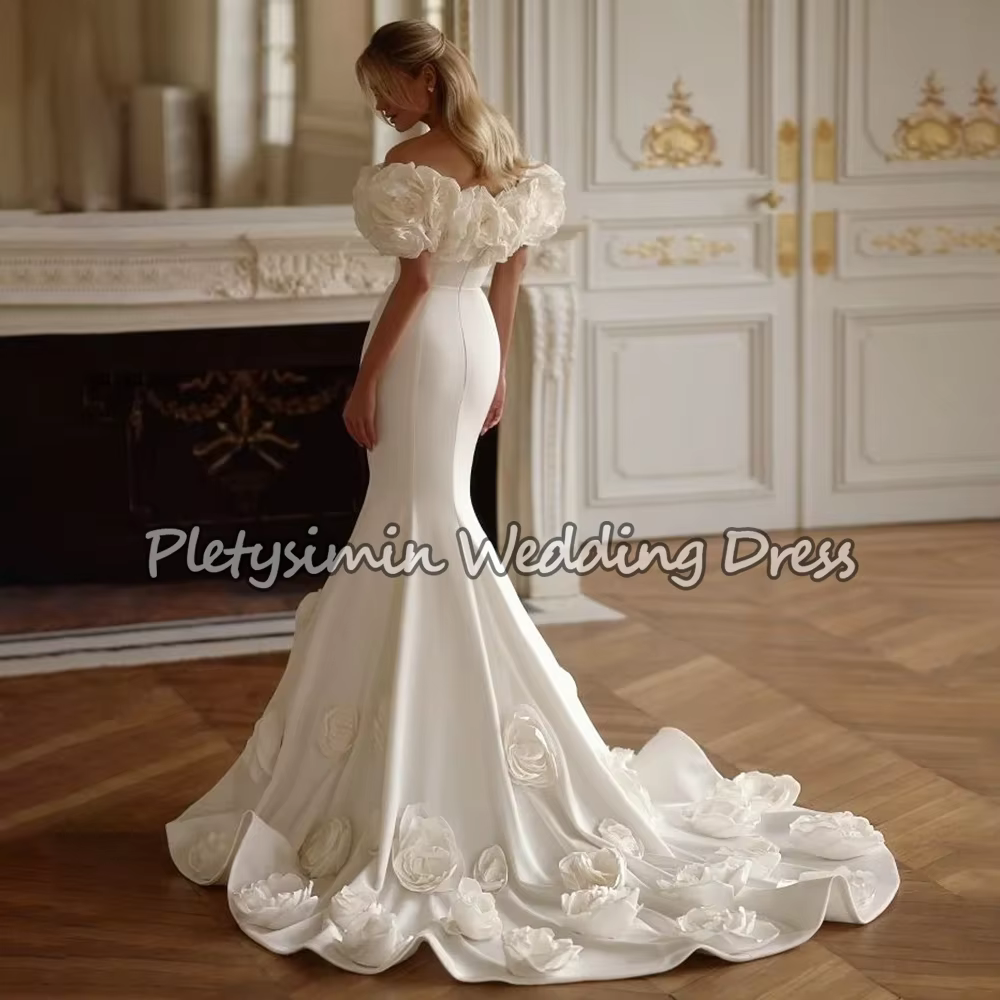 Robe De mariée sirène classique Vintage