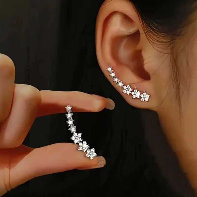 Boucles d'oreilles en Zircon pour femmes