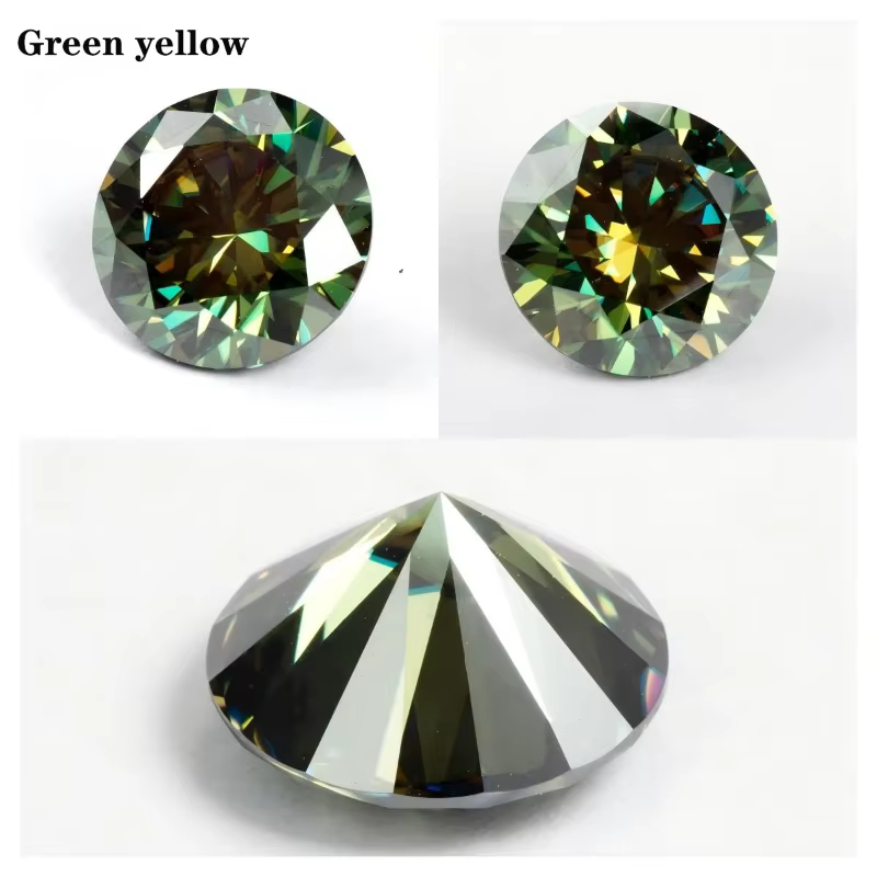 Moissanite taille ronde