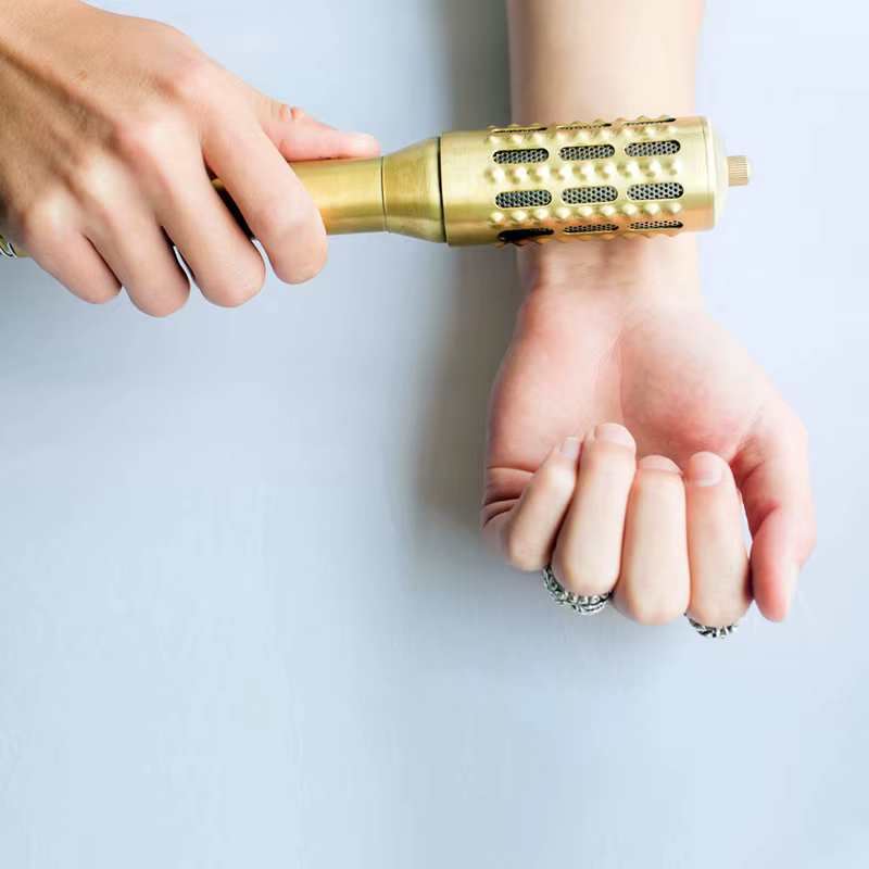 Moxa – tige de Moxibustion en laiton