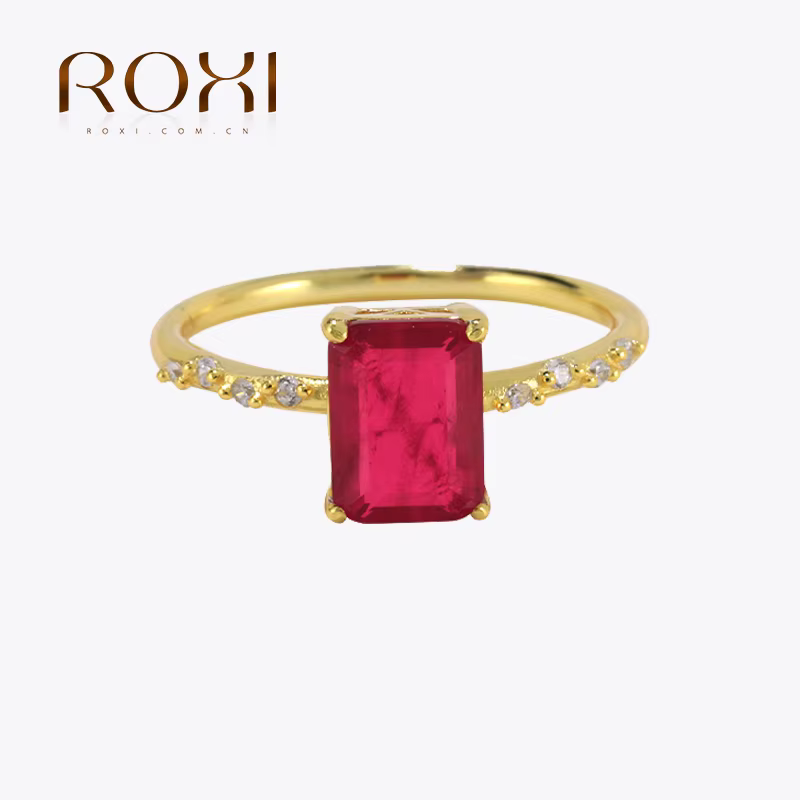 Bague en argent regardé 925 pour femme