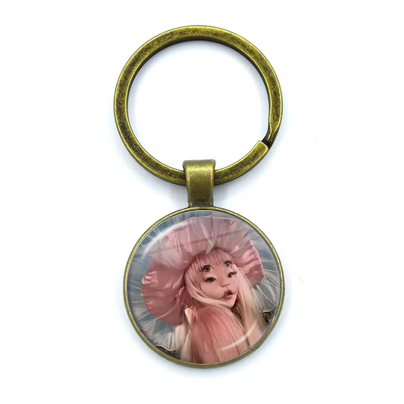 Melanie Martinez-Pendentif en Verre Y2K
