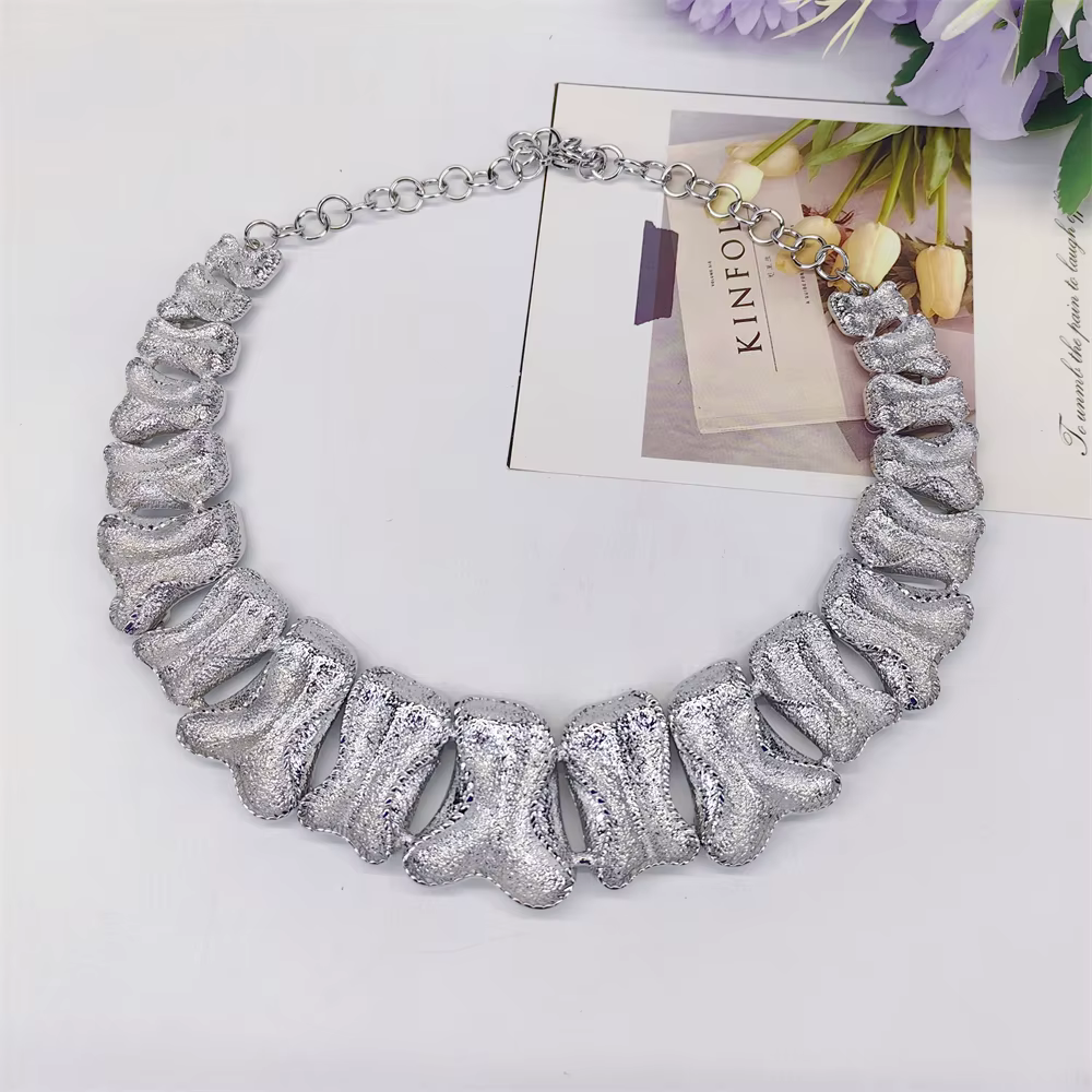ESALE – ensembles de bijoux élégants plaqués argent de Dubaï