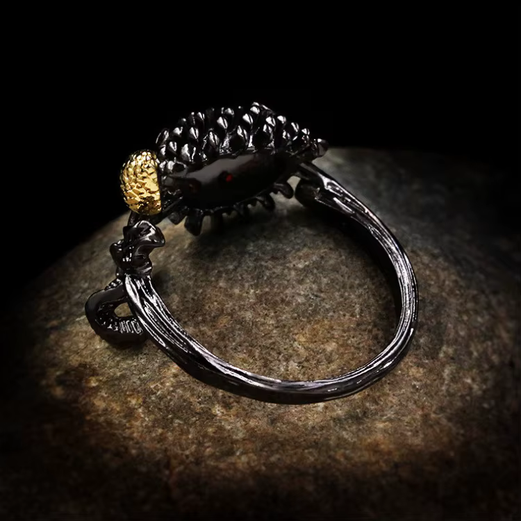 Ensemble de bijoux en or noir exquis