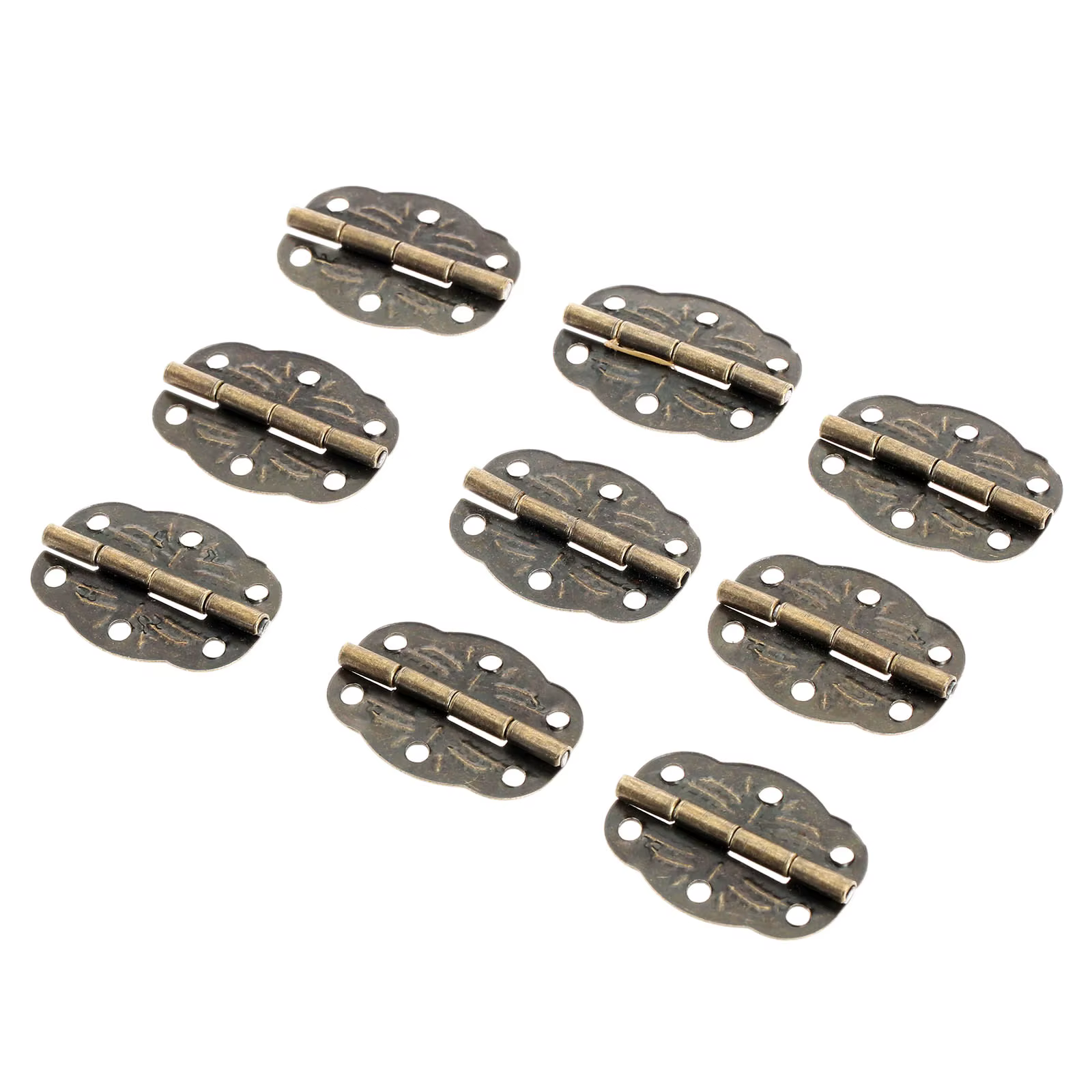 Charnières en laiton antique 30x20mm