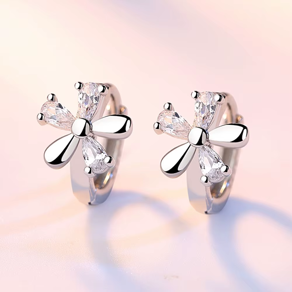 925 argent sterling nouveaux bijoux Shambhala luxe zircone femme populaire marque originale de haut de gamme vintage boucles d'oreilles