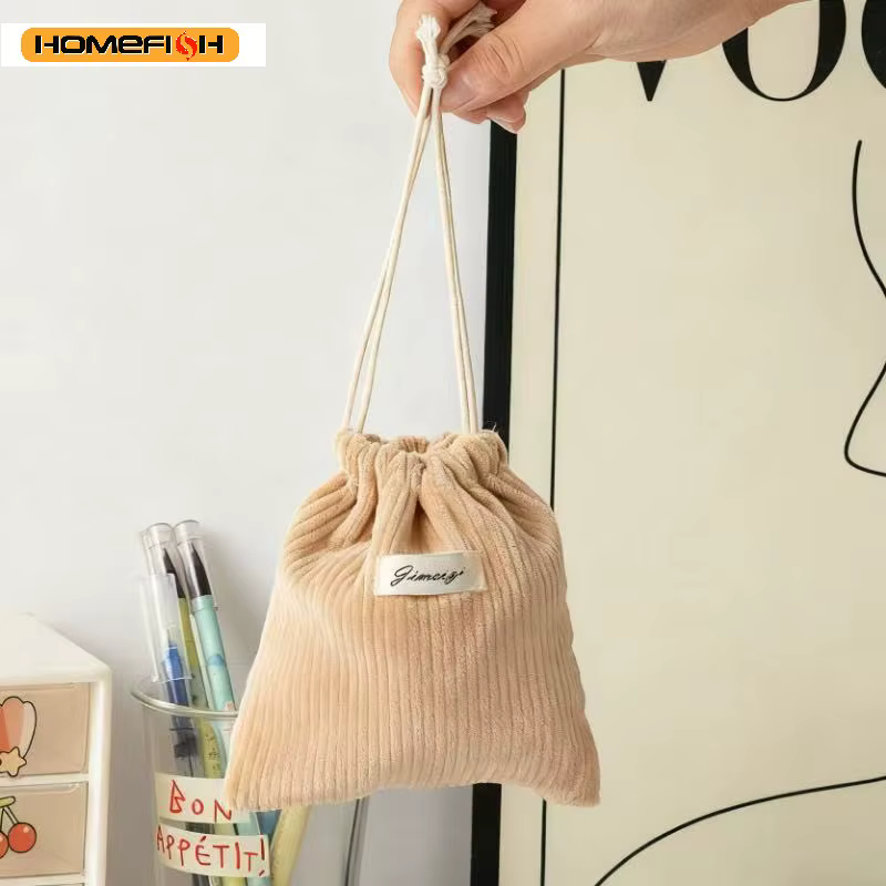 Sac à cordon en velours côtelé HOMEFISH