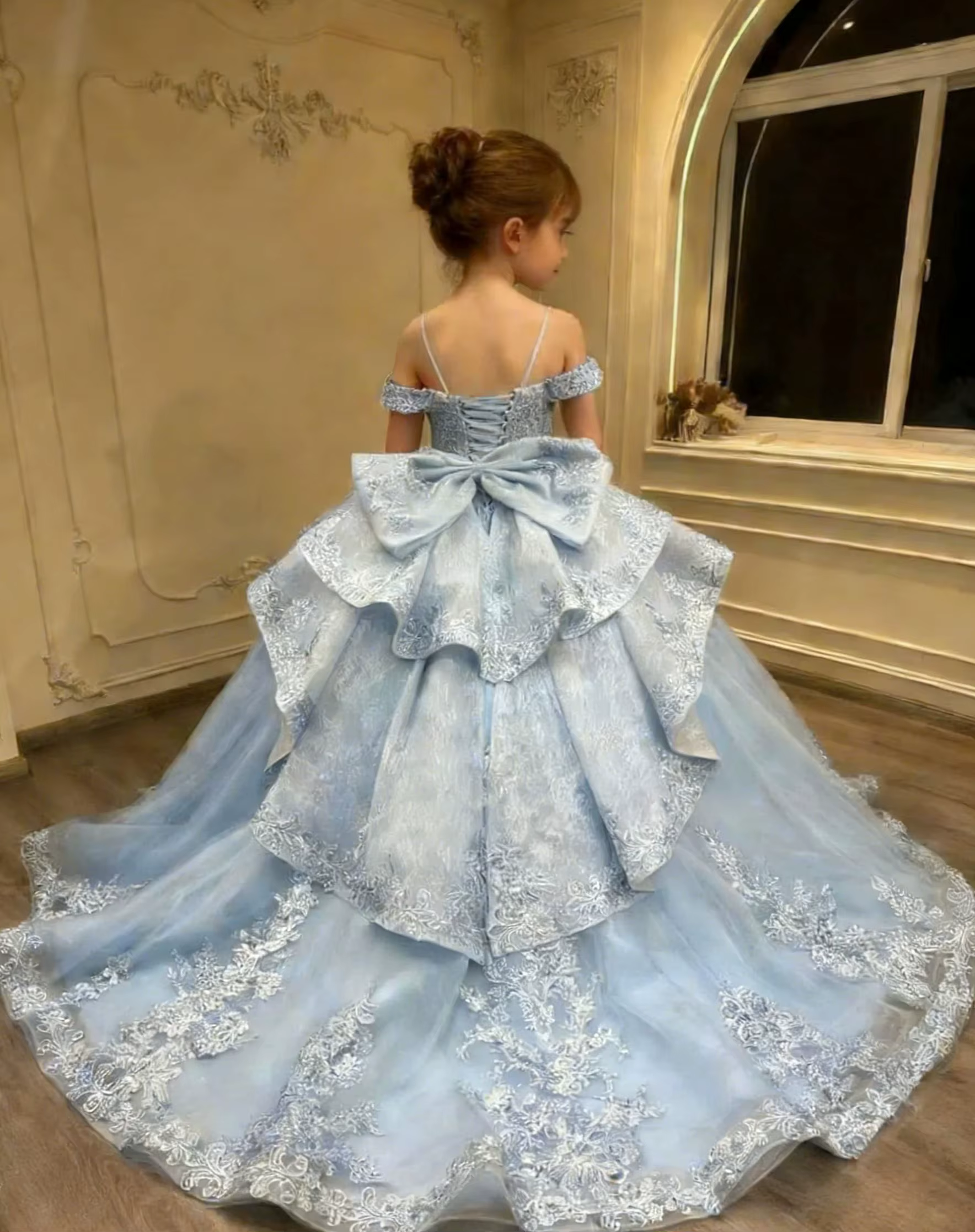 Magnifique robe de demoiselle d'honneur personnalisée pour mariage