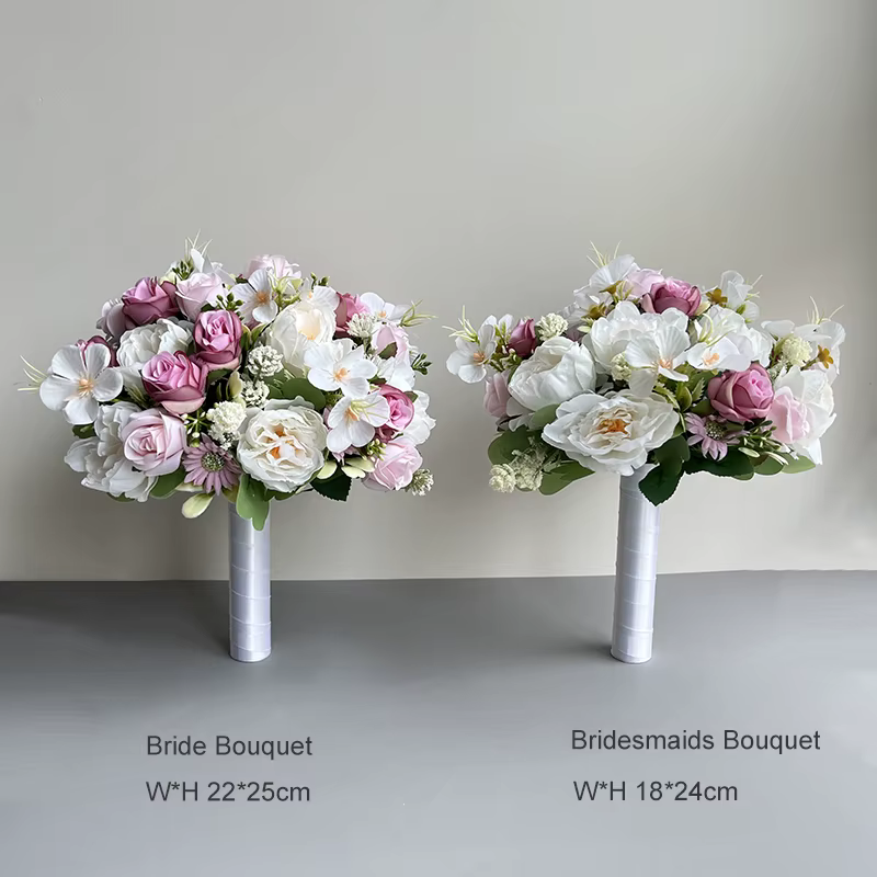 Bouquet de mariée, accessoires de mariage