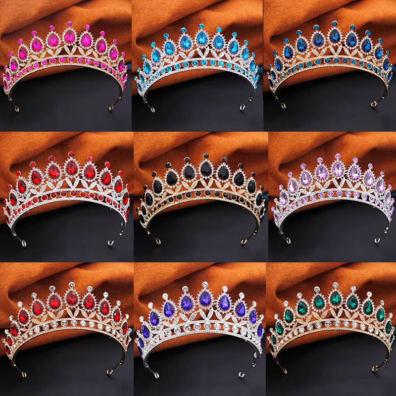 Couronne de diadème de princesse pour femme