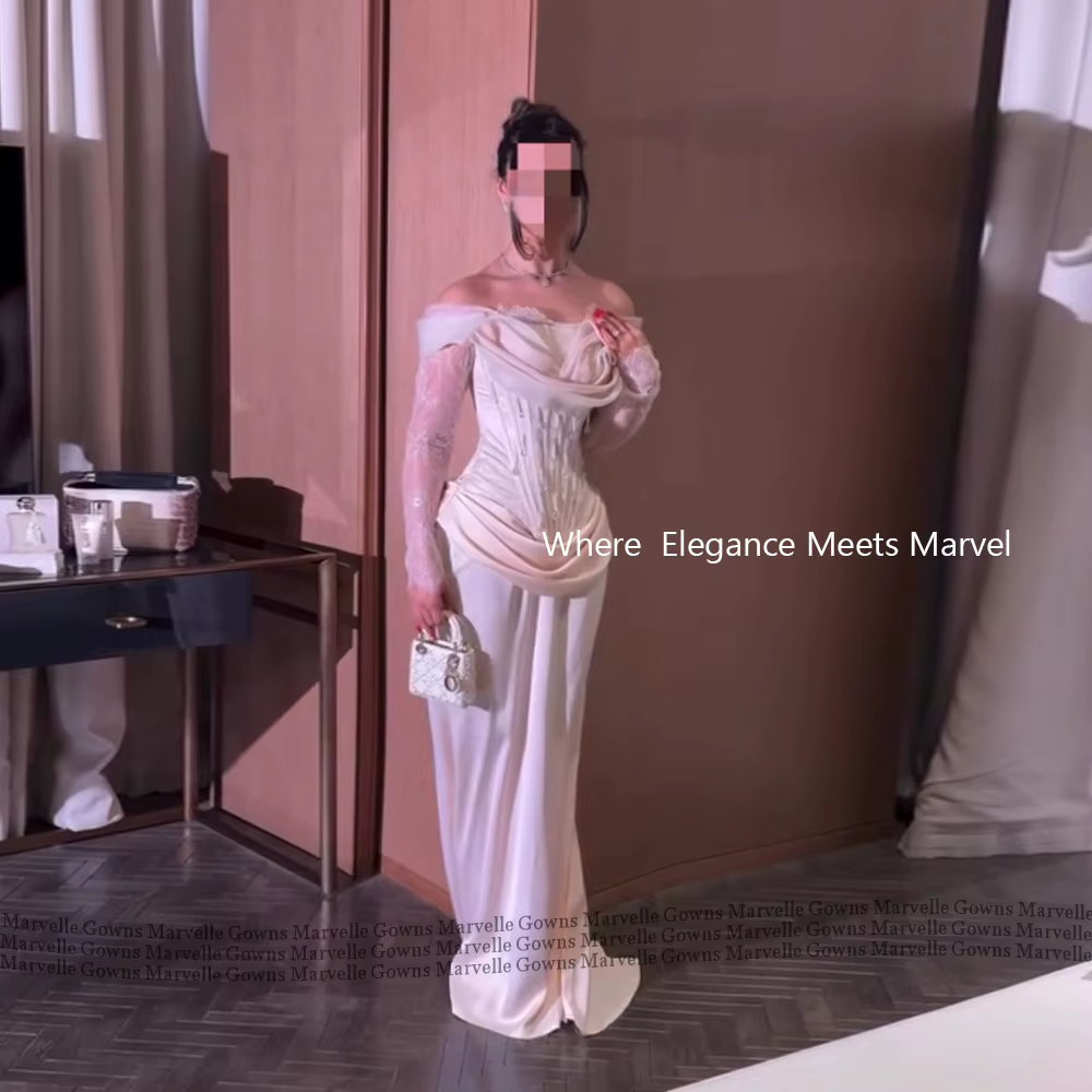 MG Custom – robe de soirée blanche élégante