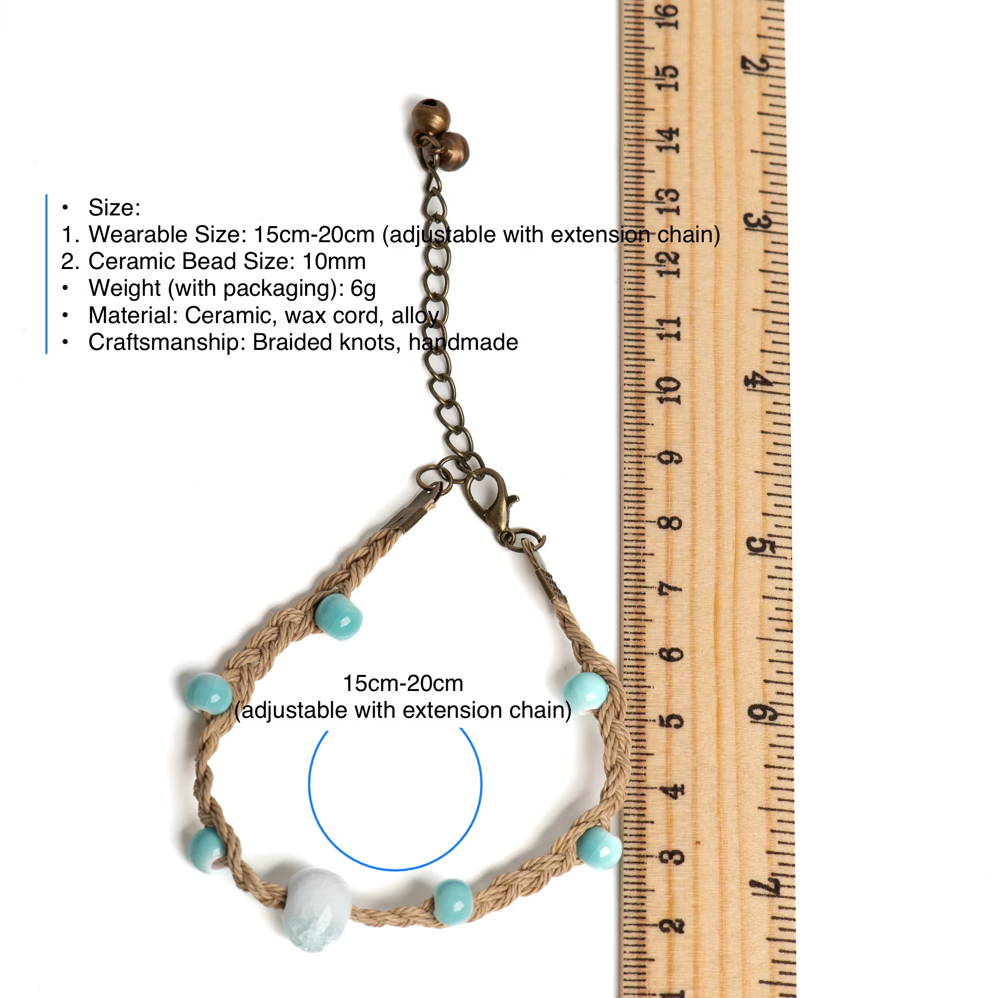 Bracelet Tressé à Nministériels d en Céramique