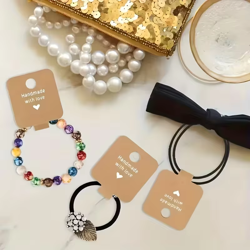 27/5000 50 cartes de présentation de bijoux