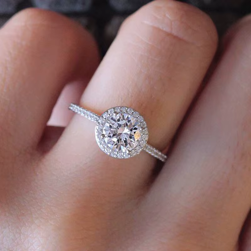 Bague de demande en mariage pour femme