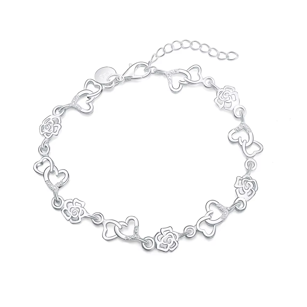 Magnifique Bracelet en argent Sterling 925 pour femmes