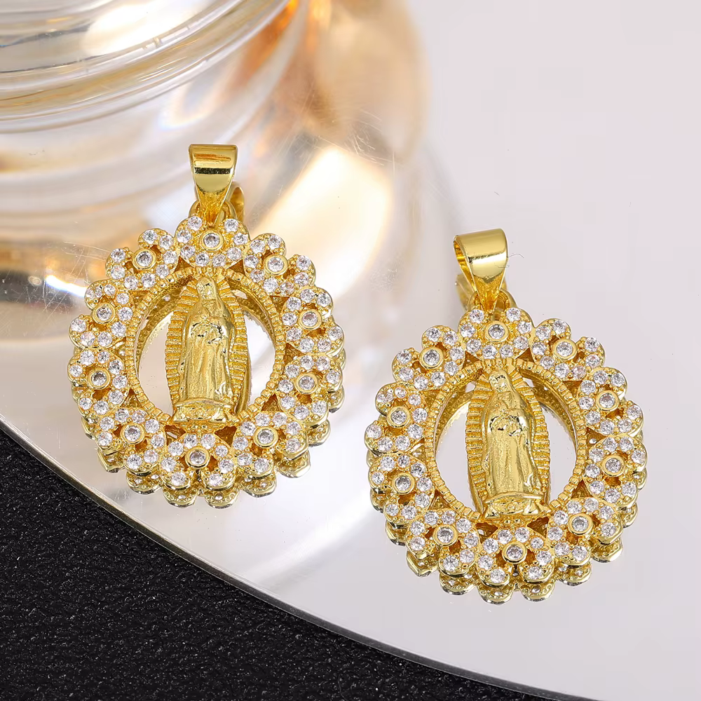 Juya – décoration faite à la main plaquée or véritable 18 carats