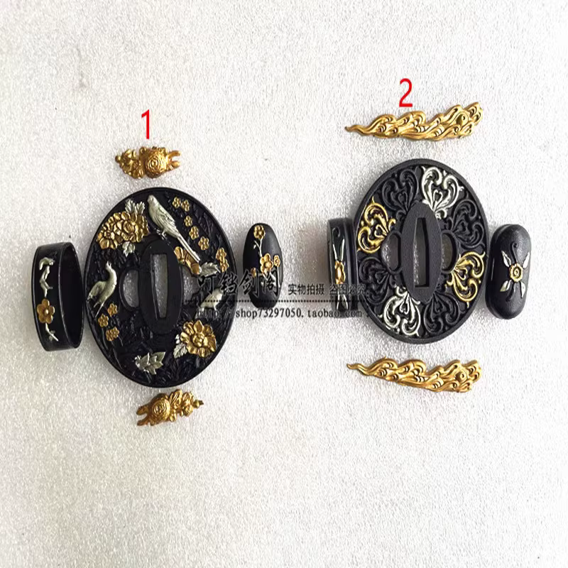 Ensemble d'accessoires pour épée de samouraï Katana