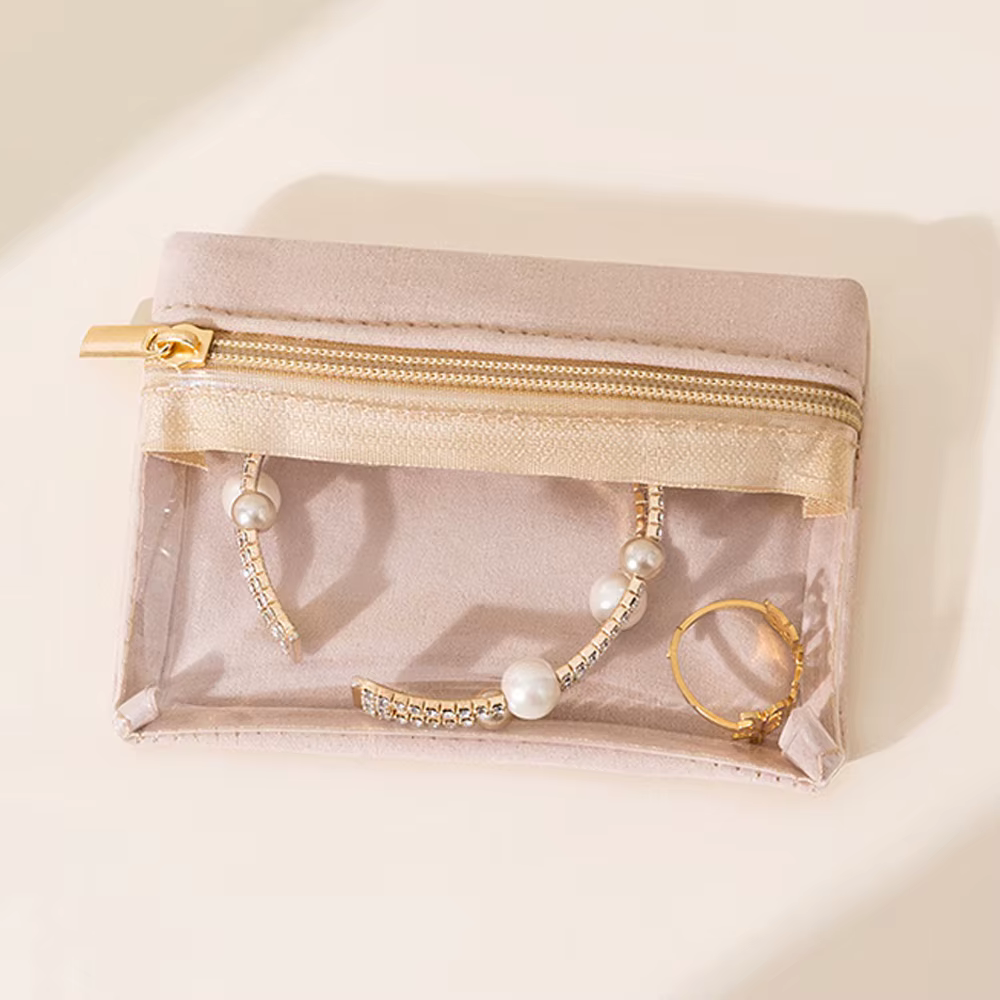 Sac de rangement portable pour bijoux